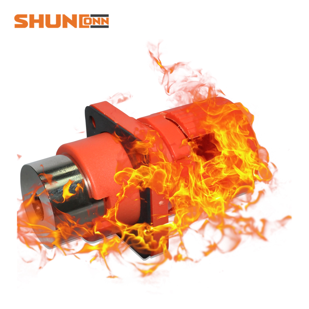 Shunconn Energy storage power connector250A/400A  internal thread M8/M8(orange colo)